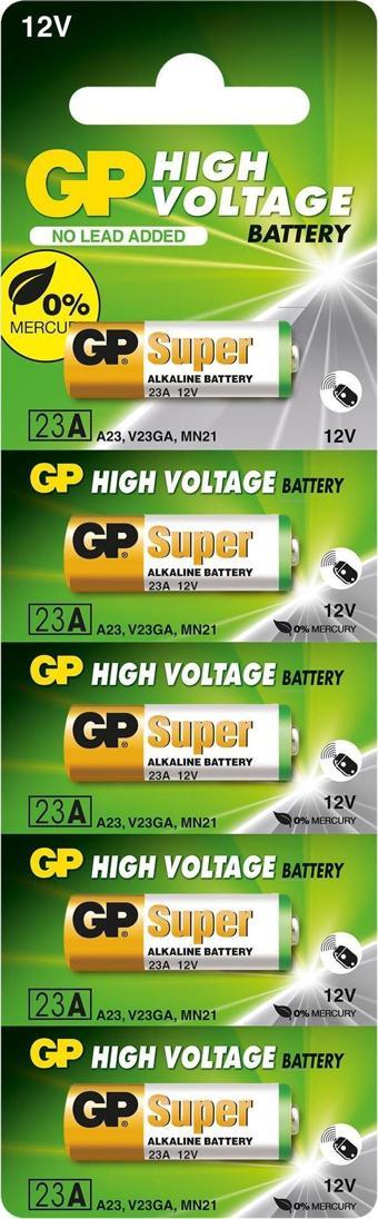 GP Super 23A 12V Alkalin Kumanda Pili 5'li Paket GP23A-C5