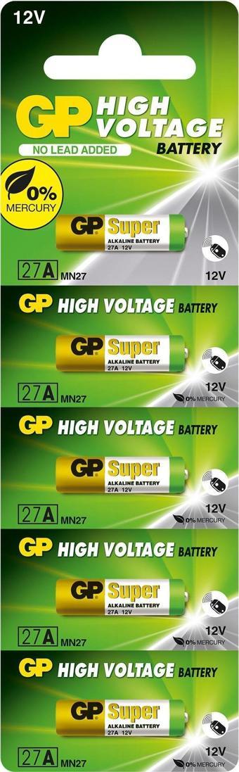 GP 27A-2C5 12 V 5'li Alkalin Pil