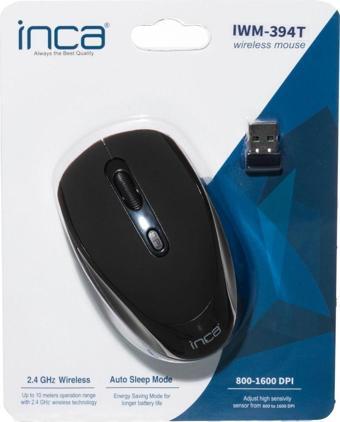 Inca Iwm-395tg 1600Dpi Gri Wireless Mouse