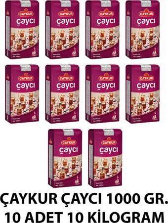 ÇAYKUR ÇAYCI DÖKME ÇAY 1 KG 10 ADET 