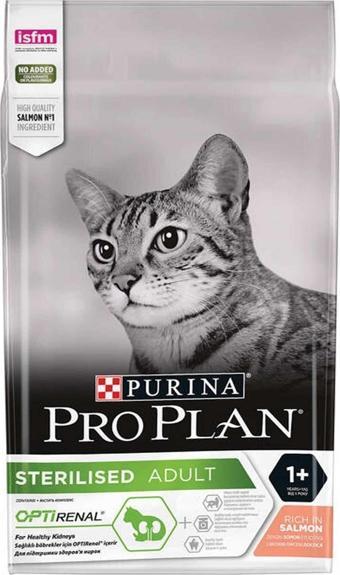 Purina Pro Plan Sterilised Somonlu Kısırlaştırılmış Yetişkin Kedi Maması 3 KG