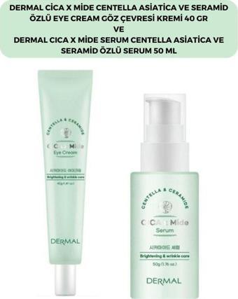 Dermal Cıca X Mide Centella Asiatica Özlü Göz Çevresi Kremi ve Serum