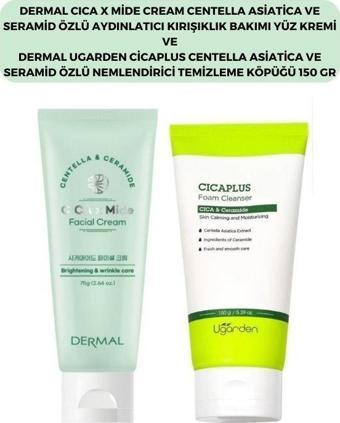 Dermal Cıca X Mide Centella Asiatica Özlü Yüz Kremi ve Temizleme Köpüğü