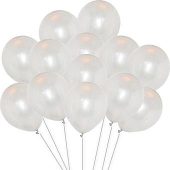 25 ADET VIP KALİTE PARLAK METALİK BEYAZ BALON HELYUM GAZI UYUMLUDUR VIP SHINY METALLIC WHİTE BALLOON