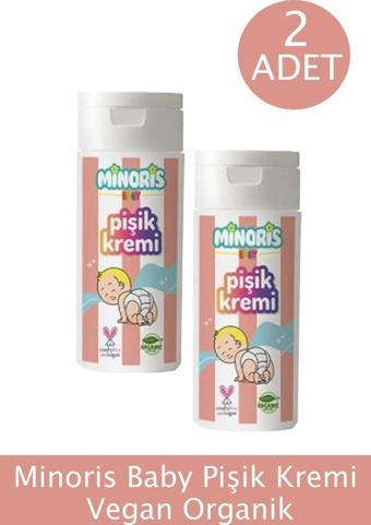 Minoris Baby Pişik Kremi Vegan Organik 55 gr 2 ADET