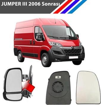 Citroen Jumper 3 Sol Dış Ayna Üst Camı Sürücü Tarafı Isıtmalı