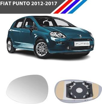 Otozet - Fiat Punto Sağ Dış Ayna Camı Yolcu Tarafı Mekanik Tip 2012-2017