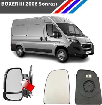 Peugeot Boxer 3 Sağ Dış Ayna Üst Camı Yolcu Tarafı Isıtmalı