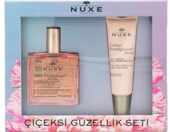 Nuxe Huile Prodigieuse Florale 50 ml + Creme Prodigieuse Boost 5 in 1 Multi Perfection 30 ml