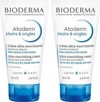 Bioderma Atoderm Nemlendirici El ve Tırnak Bakım Kremi 50 ml 1 Alana 1 Bedava