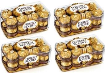 Ferrero Rocher Fındıklı Çikolata Set 4'lü 200 Gr