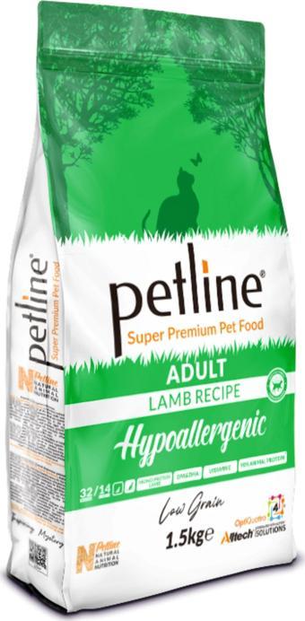 Petline Hypoallergenic Kuzu Etli Düşük Tahıllı Yetişkin Kedi Maması 1,5 Kg