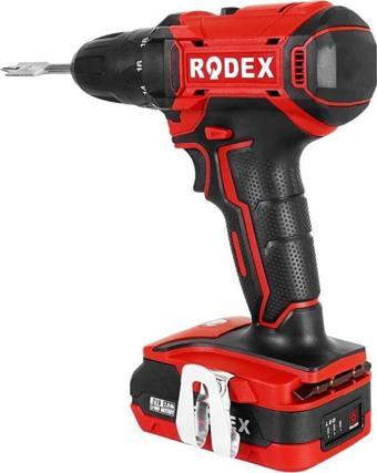 Rodex Çantalı Şarjlı Matkap 2x LI-ON 21V Akü 3375