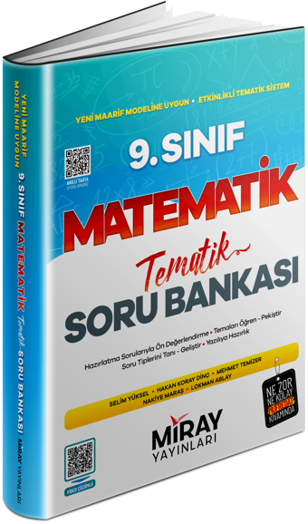 Miray 9. Sınıf Matematik Tematik Soru Bankası - Miray Yayınları