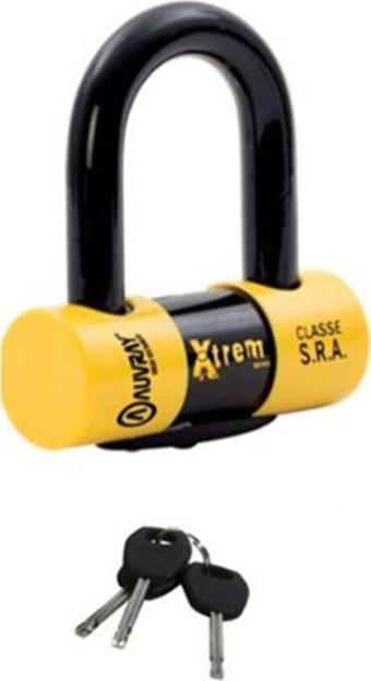 Auvray Xtrem Mini Sra Sertifikalı 52X65Mm Motosiklet Kilidi