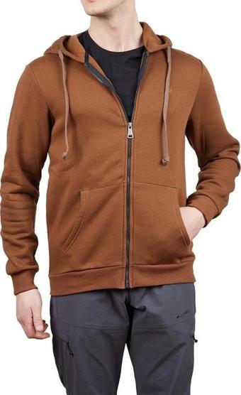 Alpinist Covert Tam Fermuarlı Erkek Sweatshirt