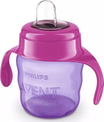 Philips Avent Pembe Silikon Uçlu Eğitici Damlatmaz Bardak 6M+ 200Ml