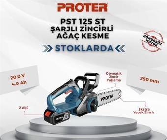 PROTER PST125 ST ŞARJLI ZİNCİRLİ DAL KESME