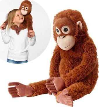 IKEA Yumuşak Oyuncak Maymun Orangutan Peluş Oyuncak 66 Cm