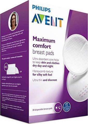 Philips Avent 24'Lü Tek Kullanımlık Göğüs Pedi