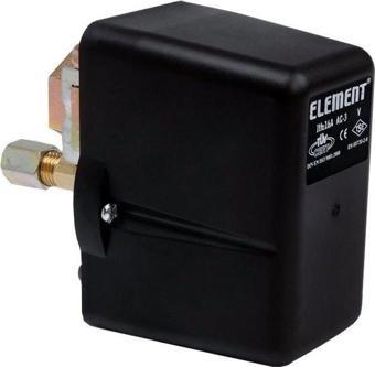 Element Hidrofor Basınç Şalteri 1-6 Bar Tahliyeli Monofaze 1/4 Bağlantı
