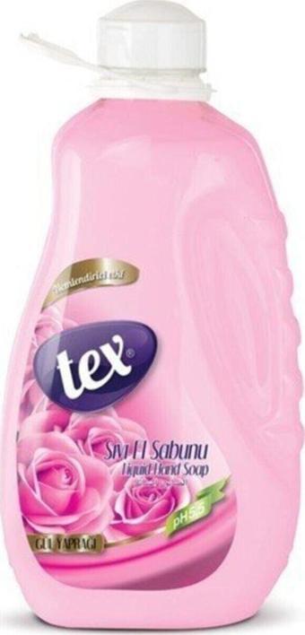 Tex Sıvı El Sabunu Gül Yaprağı 2 Lt