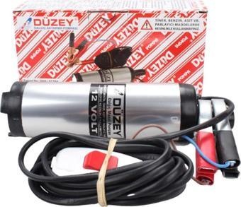 Düzey Filtreli 12 Volt Mazot Pompası Sıvı Aktarım Transfer Pompası