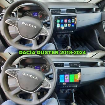 Navmina Dacia Duster 2018-2024 Uyumlu 10 İnç 2+32 Gb Multimedya