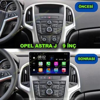 Navmina Opel Astra J Uyumlu 9 İnç 4-32 Gb Multimedya Kamera