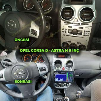 Navmina Opel Corsa D Uyumlu Astra H Alta Takilan 9 I?Nç 4-32 Gb Multi?Medya