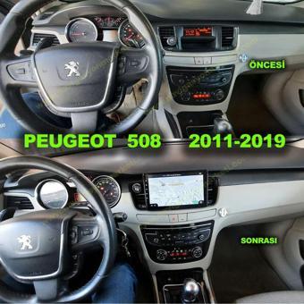 Navmina Peugeot 508 2011-2019 Uyumlu 9 İnç 4-32 Gb Multimedya Kamera