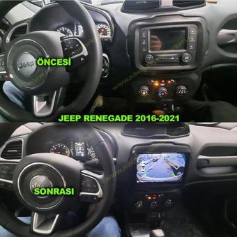 Navmina Jeep Renegade 2016-2021 Uyumlu 9 İnç 4-32 Gb Multimedya