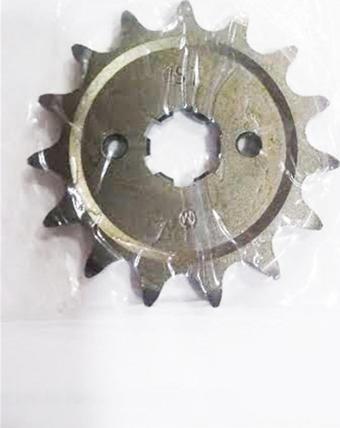 Motospartan Ön Dişli 15t 428 Bajaj Dıscover İç 17mm 6 Tırnaklı 2 Delikli Öm