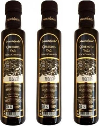 Mecitefendi 3 Adet Çörekotu Yağı 250 Ml