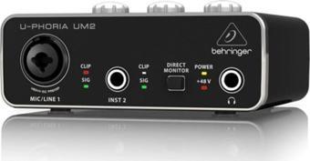 Behringer Um2 Stüdyo Kayıt Için Harici Ses Kartı