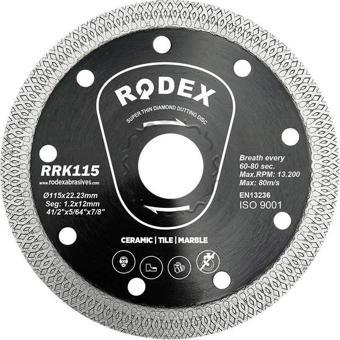 Rodex 115Mm Elmas Kesme Diski (Ultra Slim)