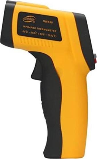 Benetech Gm550H Infrared Temassız Kızılötesi Termometre Renkli Ekran Alarm