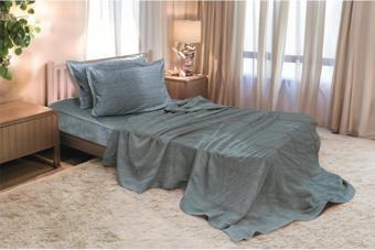 Altınbaşak River 3 Parça Tek Kişilik Pike 170X230 Cm, Fıttd. Çarşaf , Yastık Kılıfı Takımı %100 Pamuk