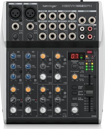 Behringer Xenyx 1002Sfx Premium Analog 10-Input Mixer With Usb St