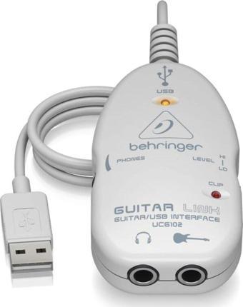 Behringer Ucg102 The Ultimate Guitar-To-Usb Interface For Recording And Jamming With Your Pc/Mac