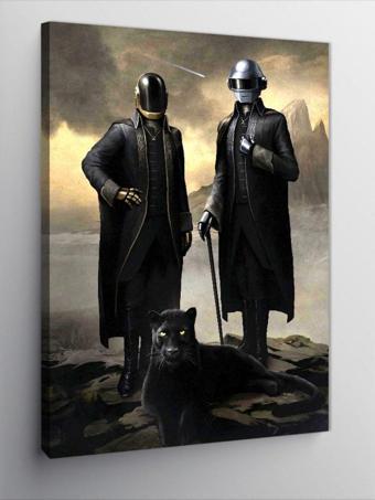 Kanvas Tablo Daft Punk