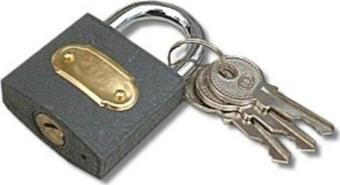 63 MM GRİ ASMA KİLİT
