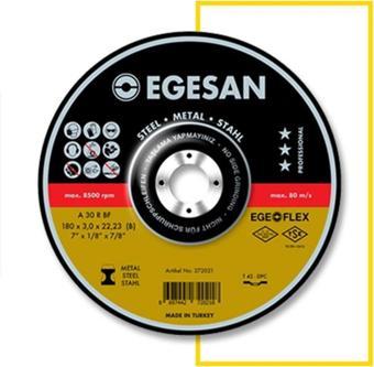 EGESAN 115*3,0*22,23 METAL KESİCİ TAŞ