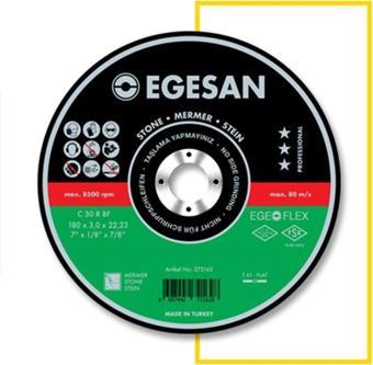 EGESAN 180*3,0*22,23 MERMER KESİCİ TAŞ