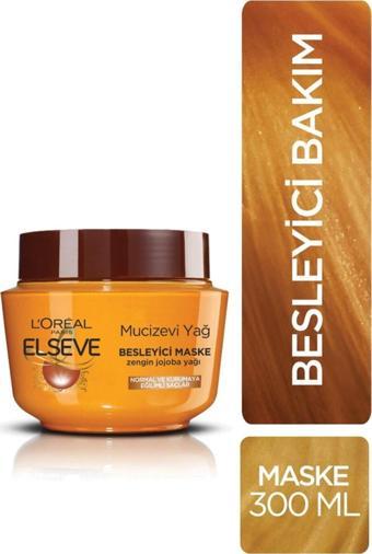 Elseve 6 Mucizevi Yağ Saç Bakım Ve Besleyici Maske 300 Ml.