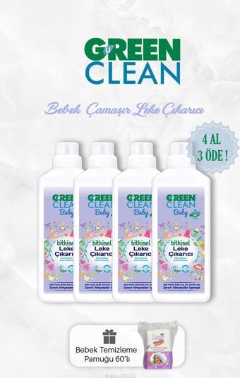 4 AL 3 ÖDE Bitkisel Bebek Leke Çıkarıcı 1000 ml