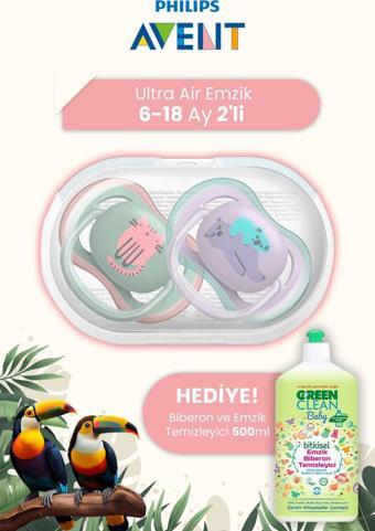 Philips Avent Ultra Air Emzik 6-18 Ay Hediyeli