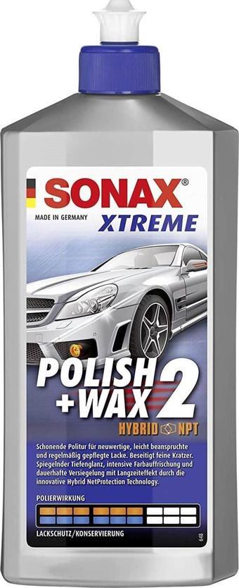 Sonax Xtreme Çizik Giderici ve Parlatıcı Cila Hybrid Npt 250 ml (No:2)