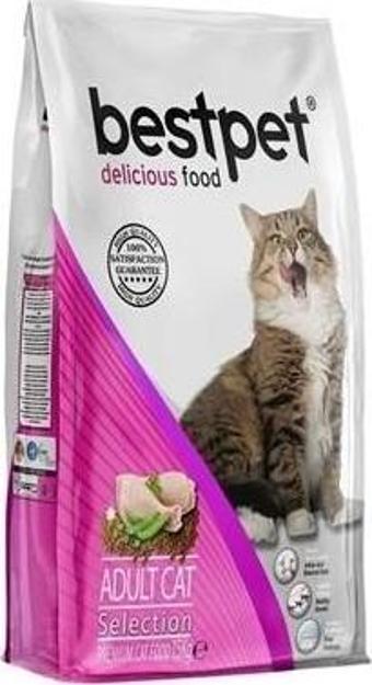 Bestpet Selection Tavuklu Yetişkin Kedi Maması 15 kg