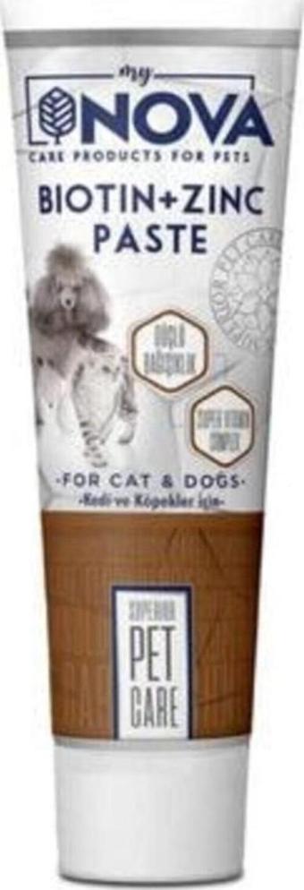 Petsiva Nova Kedi ve Köpekler Için Biotin& Zinc Paste 100GR